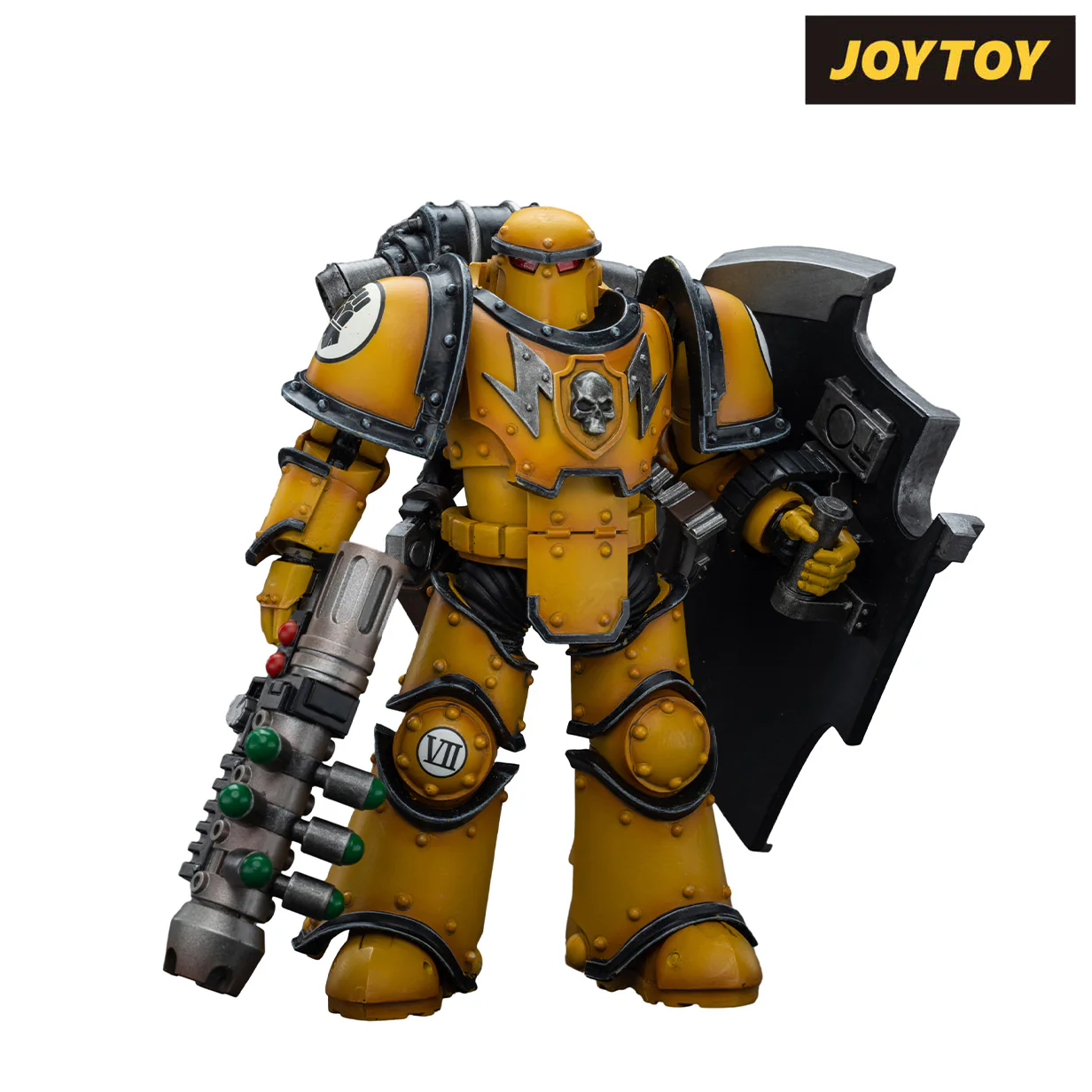 JoyToy Warhammer The Horus Heresy Action Figure - Imperial Fists, Legion MkIII Breacher Squad, Legion Breacher with Graviton Gun (1/18 Scale) - Image 5
