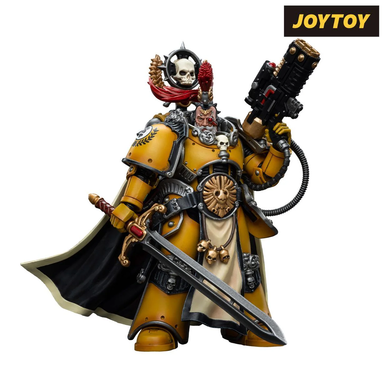 JoyToy Warhammer The Horus Heresy Action Figure - Imperial Fists, Legion Praetor with Power Sword (1/18 Scale) - Image 11