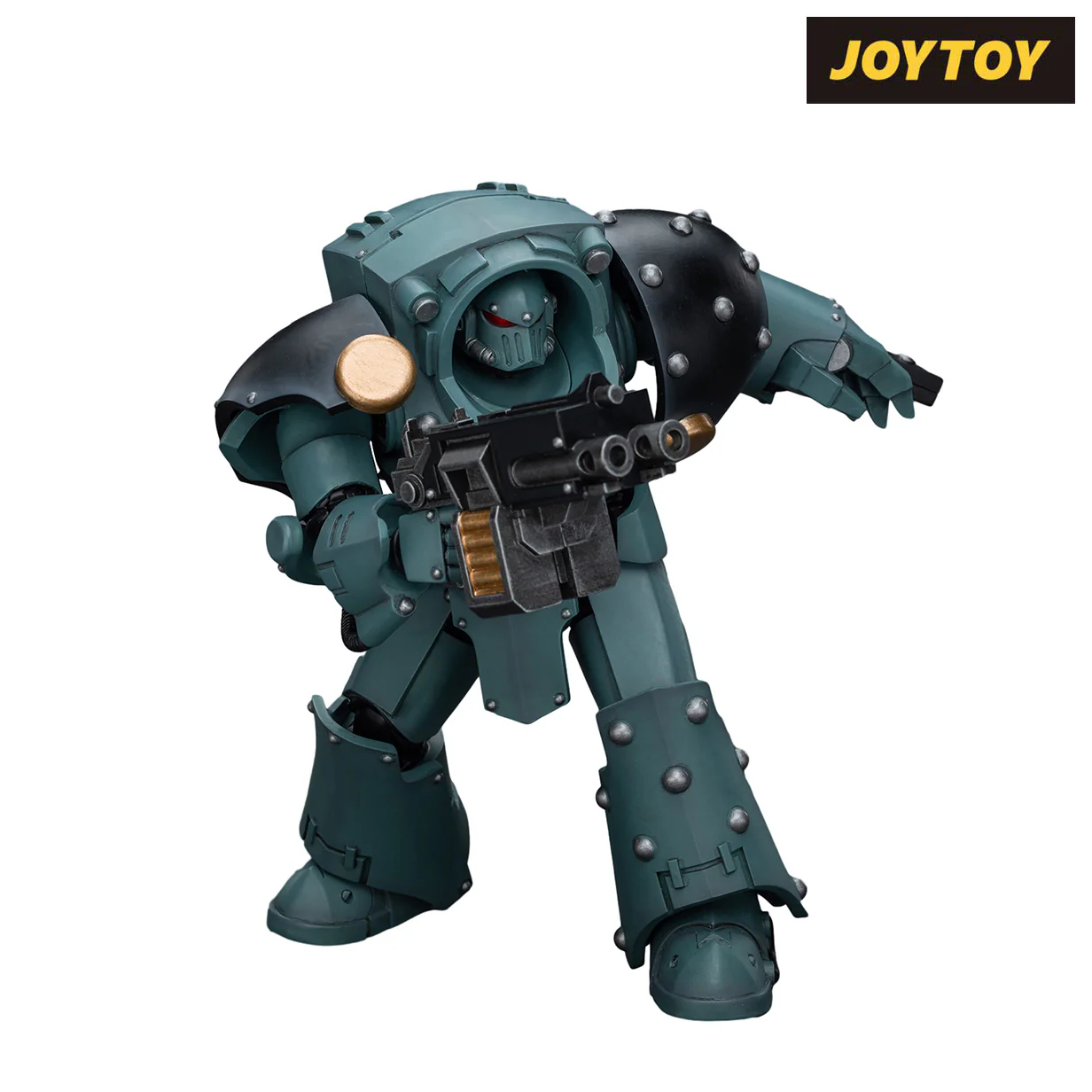 JoyToy Warhammer The Horus Heresy Action Figure - Sons of Horus Tartaros Terminator Squad Terminator with Combi-Bolter and Chainfist (1/18 Scale) Preorder - Image 3