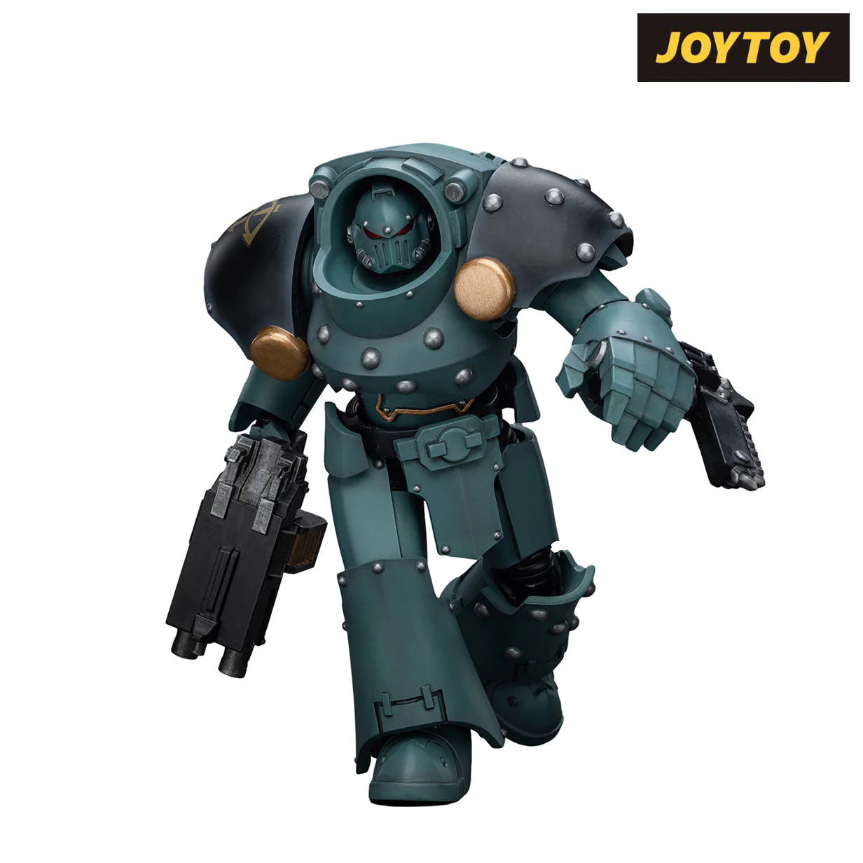 JoyToy Warhammer The Horus Heresy Action Figure - Sons of Horus Tartaros Terminator Squad Terminator with Combi-Bolter and Chainfist (1/18 Scale) Preorder - Image 6