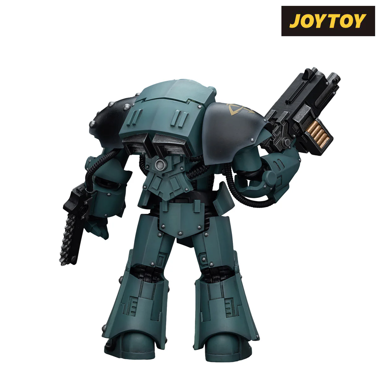 JoyToy Warhammer The Horus Heresy Action Figure - Sons of Horus Tartaros Terminator Squad Terminator with Combi-Bolter and Chainfist (1/18 Scale) Preorder - Image 7