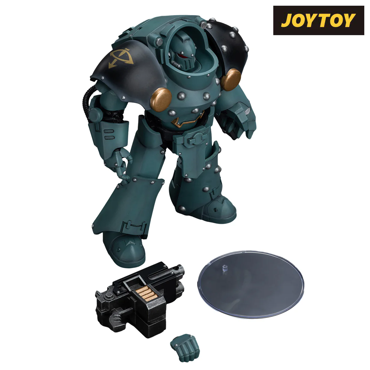 JoyToy Warhammer The Horus Heresy Action Figure - Sons of Horus Tartaros Terminator Squad Terminator with Combi-Bolter and Chainfist (1/18 Scale) Preorder - Image 8